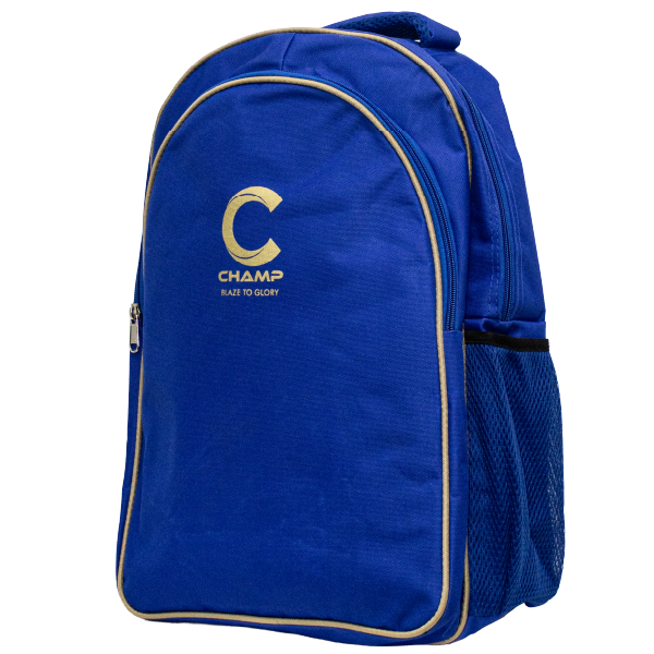 Champ 2025 Backpack-Royal Blue and Gold