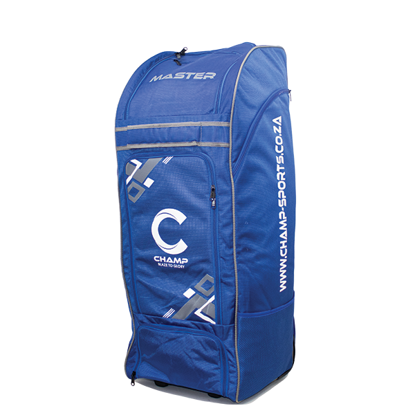 Champ Master Duffle Wheelie – Royal Blue and Grey