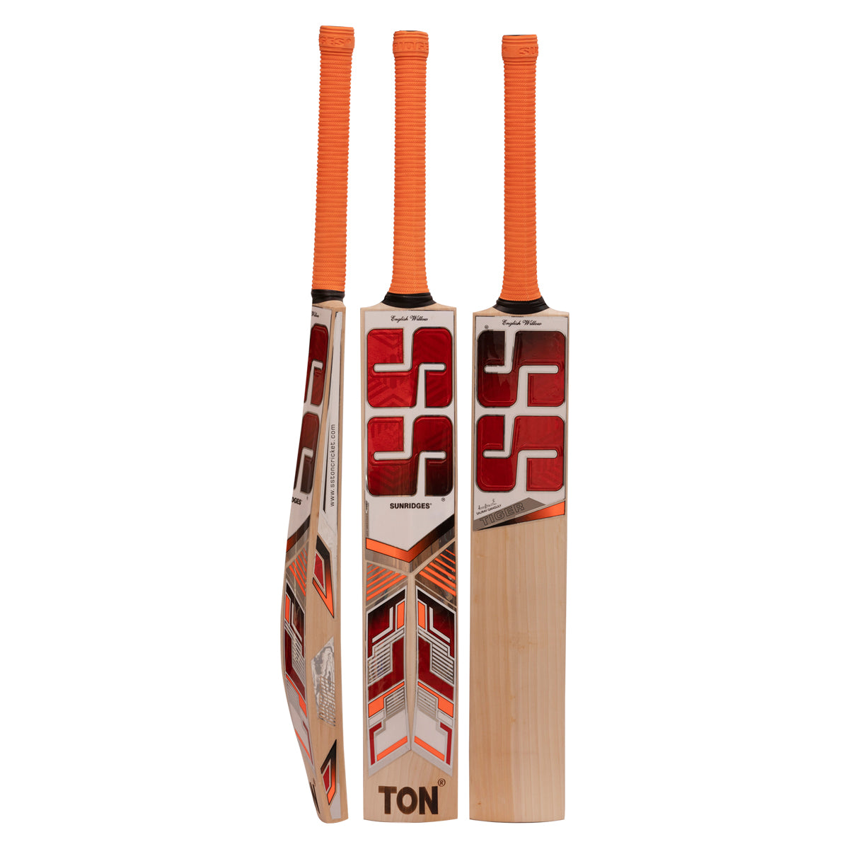 SS Tiger English Willow Cricket Bat – Size Harrow