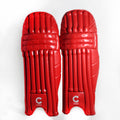 Champ EXCLUSIVE Batting Leg guard – Red- ADULTS