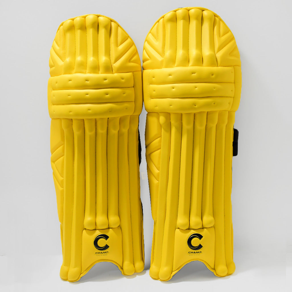 Champ Elite Batting Leg Guard (Pro) – Yellow