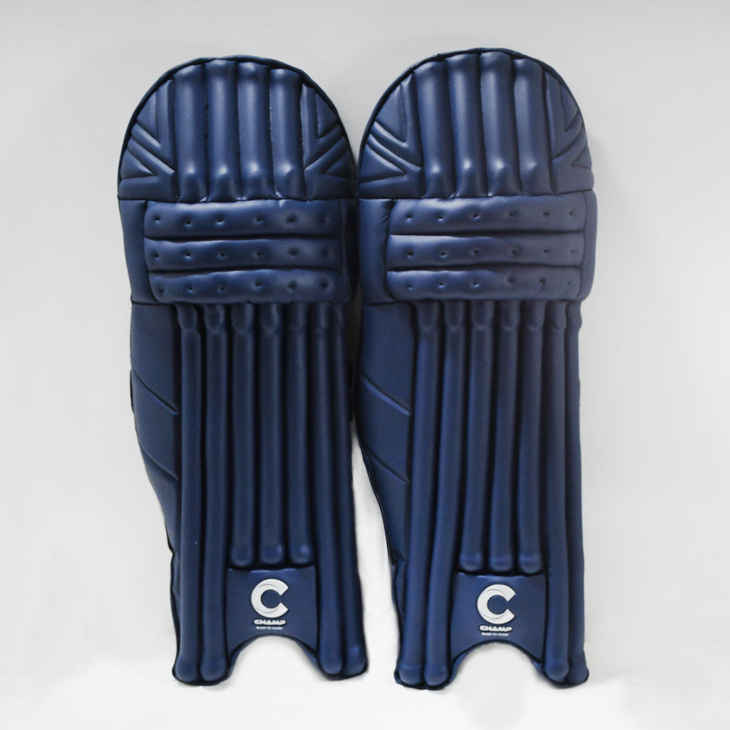 Champ EXCLUSIVE Batting Leg guard – Navy – ADULTS