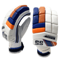 SS Platino Batting Gloves 2025 – Navy and Orange – Adult – Youth – Boys