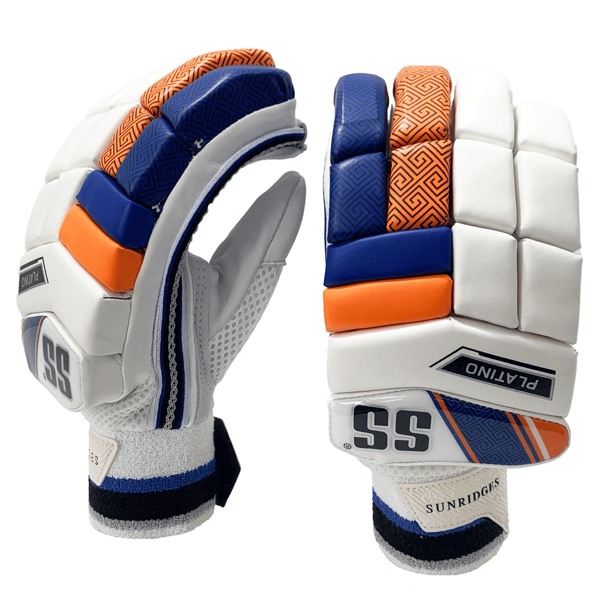 SS Platino Batting Gloves 2025 – Navy and Orange – Adult – Youth – Boys