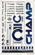 Champ 24/25 Bat Stickers