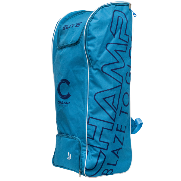 Champ Elite 2025 Duffle Wheelie – Sky Blue and Navy