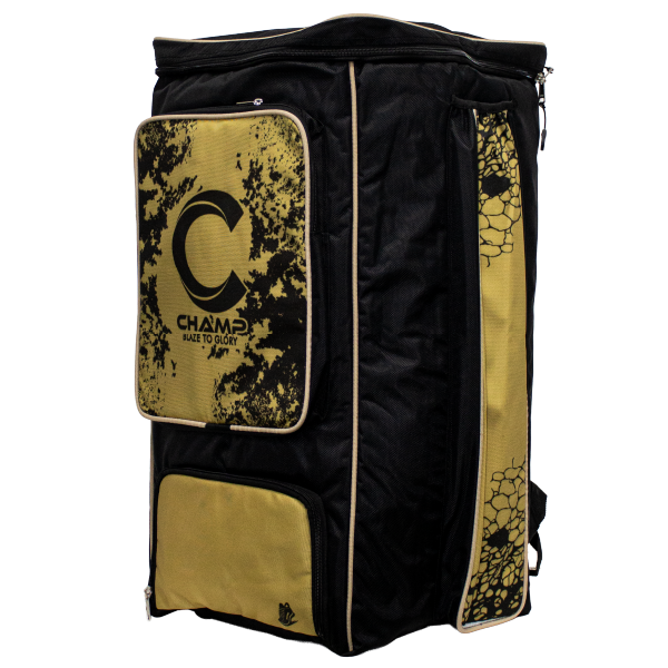 Champ Duffle Bag – Black and Gold