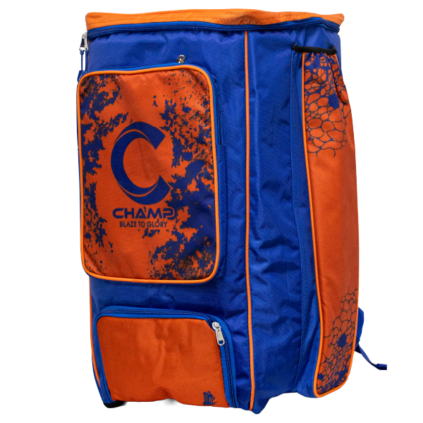 Champ Duffle Bag – Royal Blue and Orange