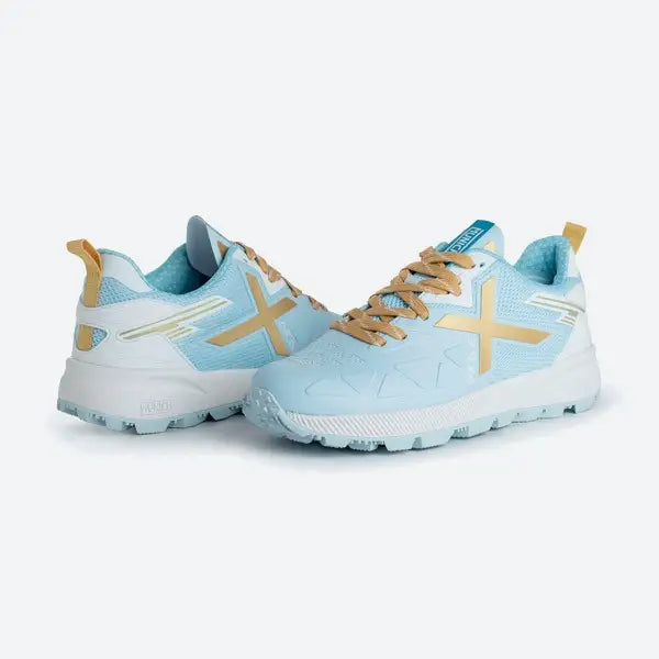 Munich Drag 05 – Hockey Shoes – Blue and Gold