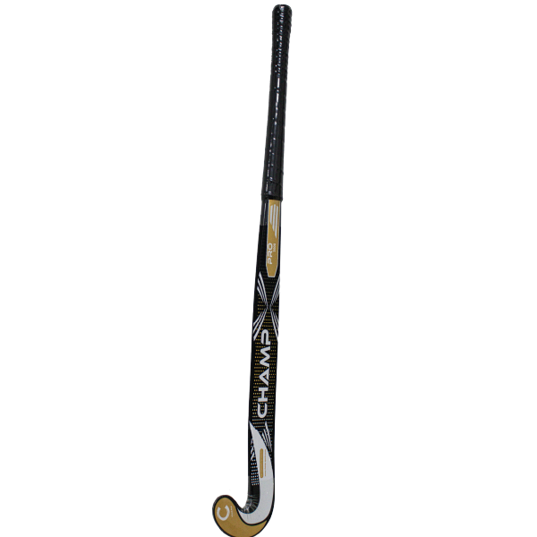Champ Pro 5000 Hockey Stick – Black and Gold – 50% Carbon