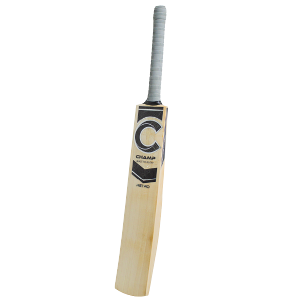 Champ Retro English Willow SH – Black and Silver