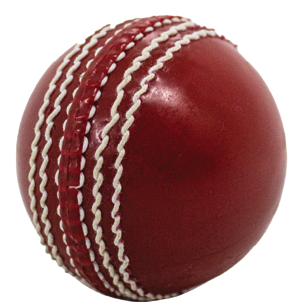 Champ Rubber Stitch Cricket Ball – Red – Senior