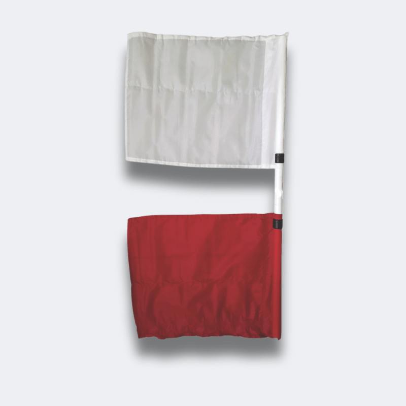 Admiral Red and White Official Athletics Flag