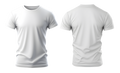 White T – Shirt – Round Neck