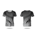 Champ Training T- Shirt – Black and White Abstract