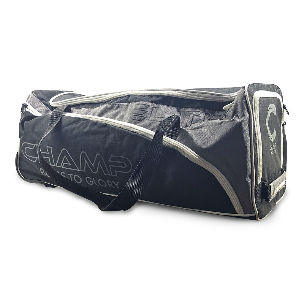 Champ Elite Pro 3.0 wheelie kit bag – – Junior – Black White Grey