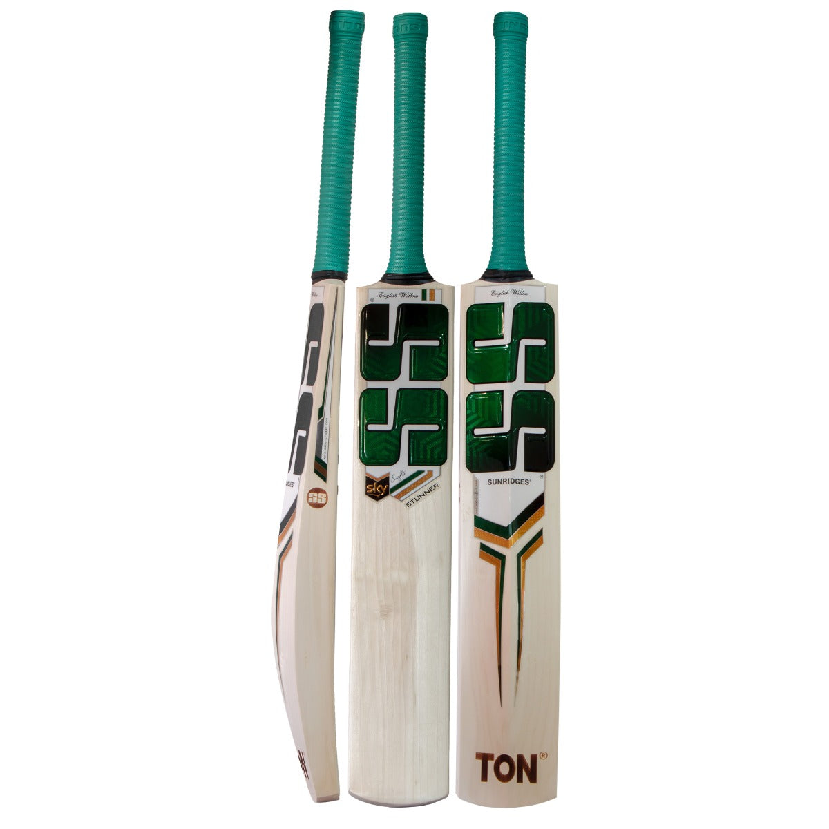 SS SKY Stunner English Willow Cricket bat – Green – SH