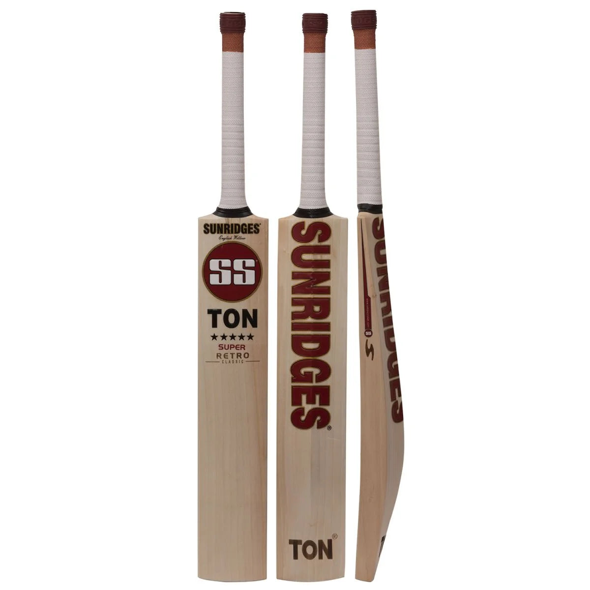 SS RETRO SUPER English Willow Cricket Bat – Size 5