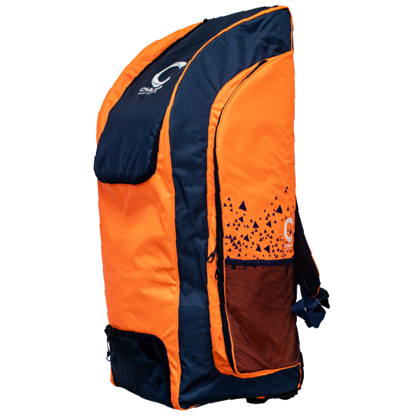 Champ Test 2025 Duffle Wheelie – Navy and Orange