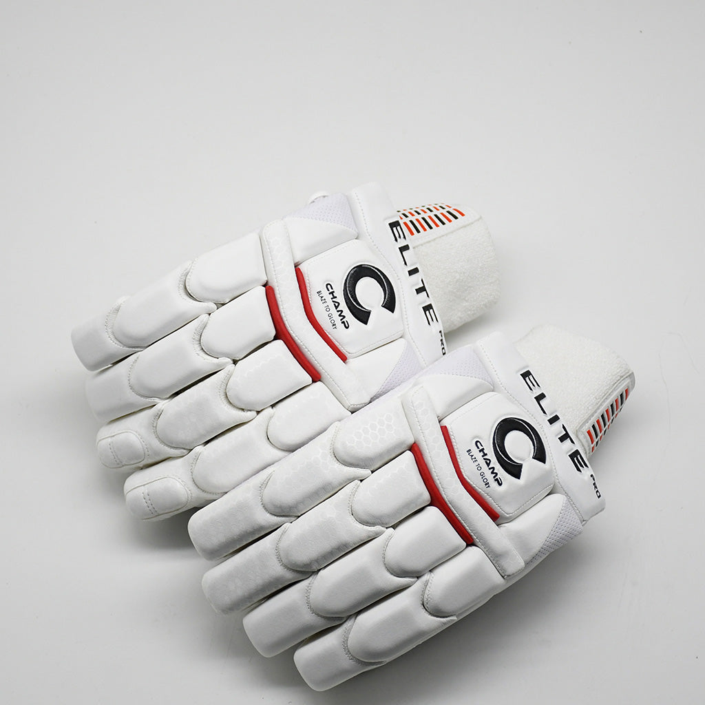 Champ ELITE Pro Batting Gloves -RED – Adult – Academy