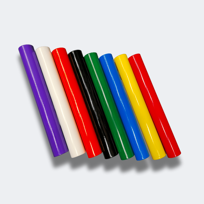 Vinex Junior & Senior Relay Batons – Set of 8 – Anodized Aluminium
